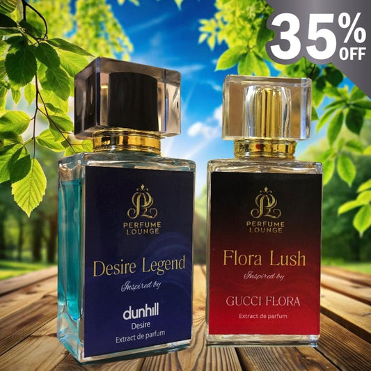 Legend Desire + Flora Lush Duo bundle - perfumelounge